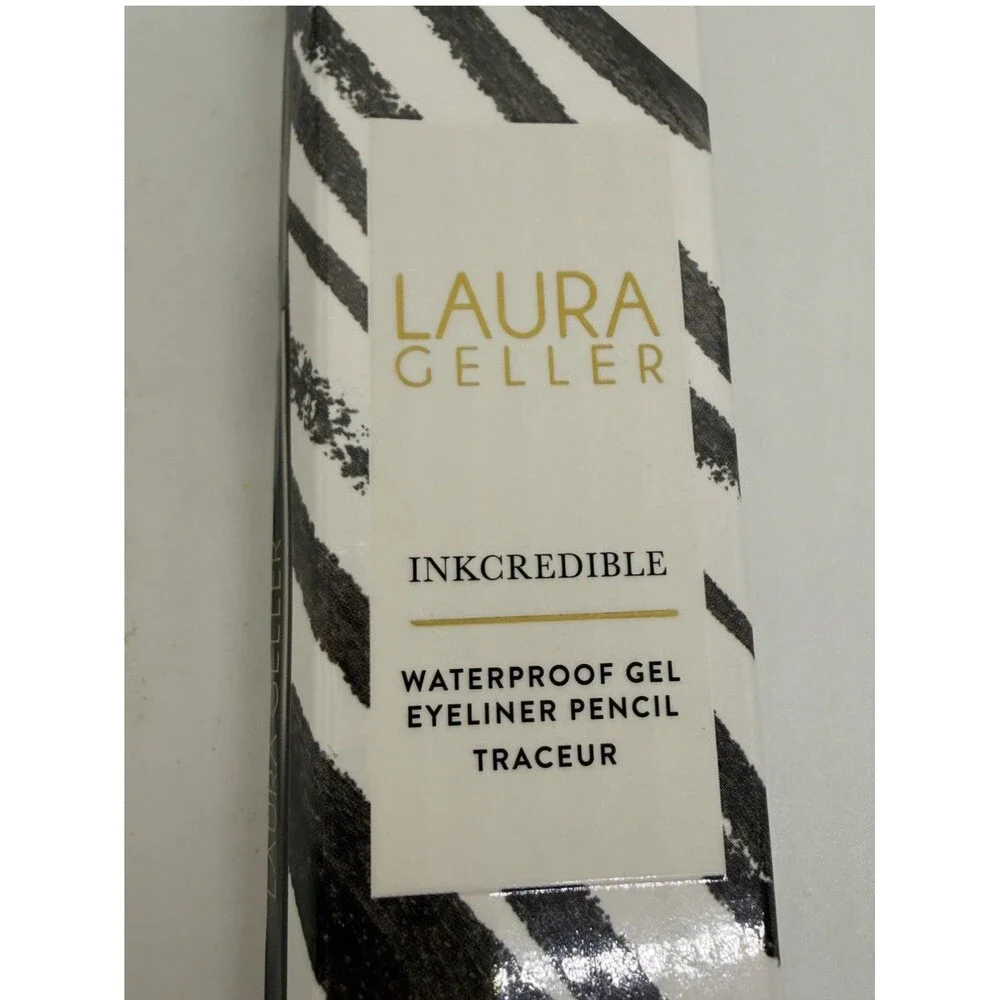 Laura Geller INKcredible Gel Eyeliner Graphite Waterproof Kajal Mascara 2Pcs New
